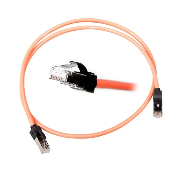Nexans LANmark-6 10G Patch Cord Cat 6 500MHz Screened LSZH 1m Orange