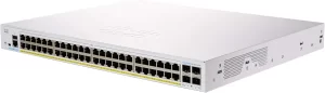 Cisco Business Smart Switch | 48Port GE | PoE | 4x1G SFP | (CBS250-48P-4G-UK)