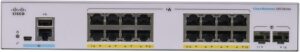 Cisco Business Managed Switch | 16 Port GE | Full PoE | 2x1G SFP | (CBS350-16FP-2G-UK)
