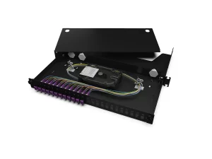 Corning LANSCAPE 06 LC DUP MM PGTL B ADAPTERS VIOLETT LAN1-12AV-PGTL-B