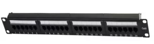 Life Tech Cat.5E Cat.6 UTP 24-Port Patch Panel